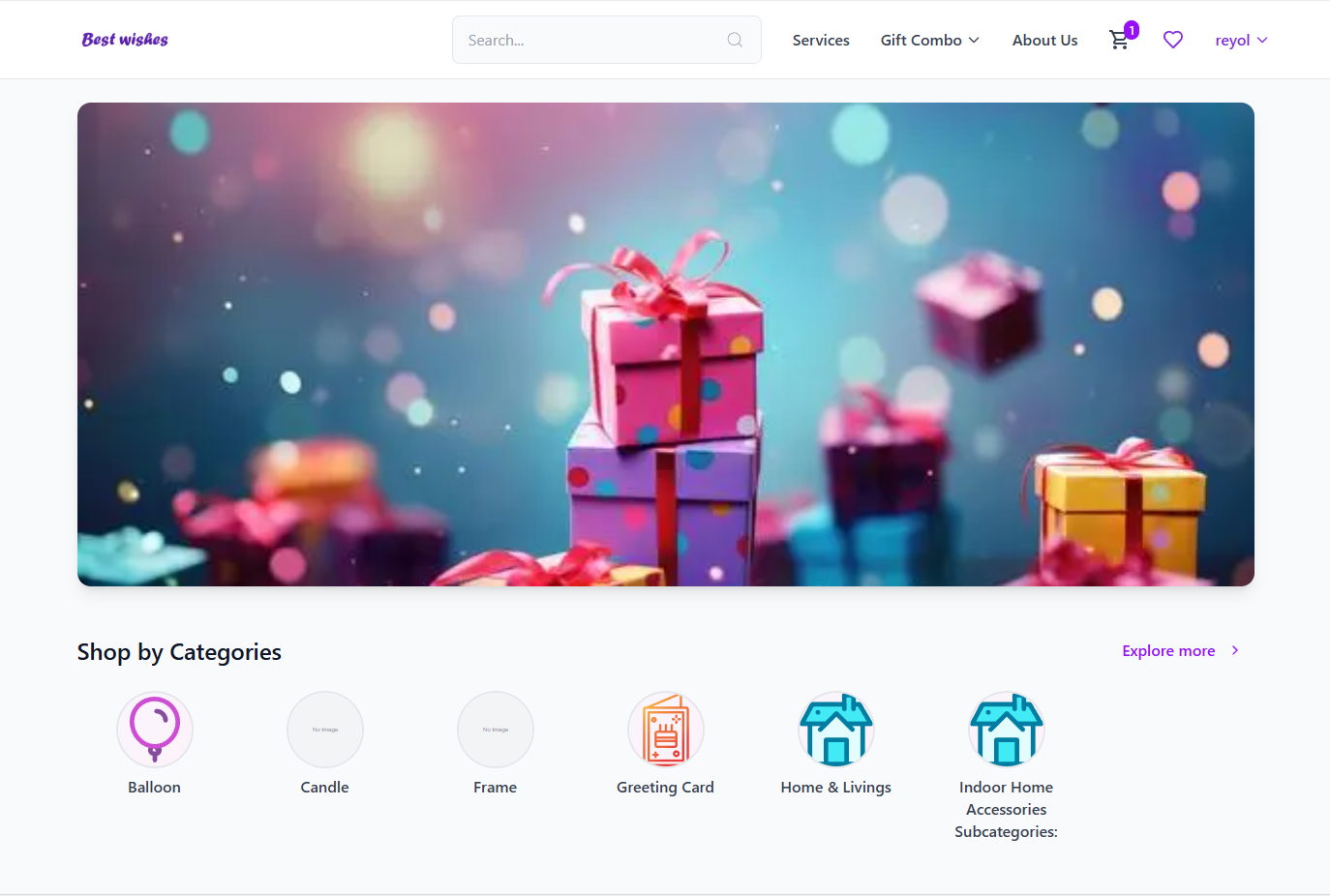 Bestwishes Event & Gift Platform